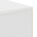 vidaXL Íróasztal polcokkal tárolóval Fehér 102 x 50 x 75 cm Faanyag