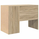 vidaXL Asztal polcokkal Sonoma tölgy 102 x 50 x 75 cm Faanyag