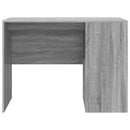 vidaXL Asztal polcokkal Szürke Sonoma 102 x 50 x 75 cm Faanyag