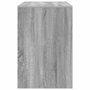 vidaXL Asztal polcokkal Szürke Sonoma 102 x 50 x 75 cm Faanyag