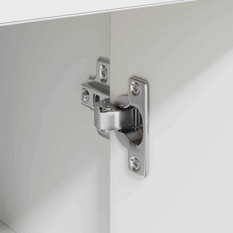 vidaXL Oldalszekrény fiókkal Fehér 38 x 34,5 x 75 cm Faanyag