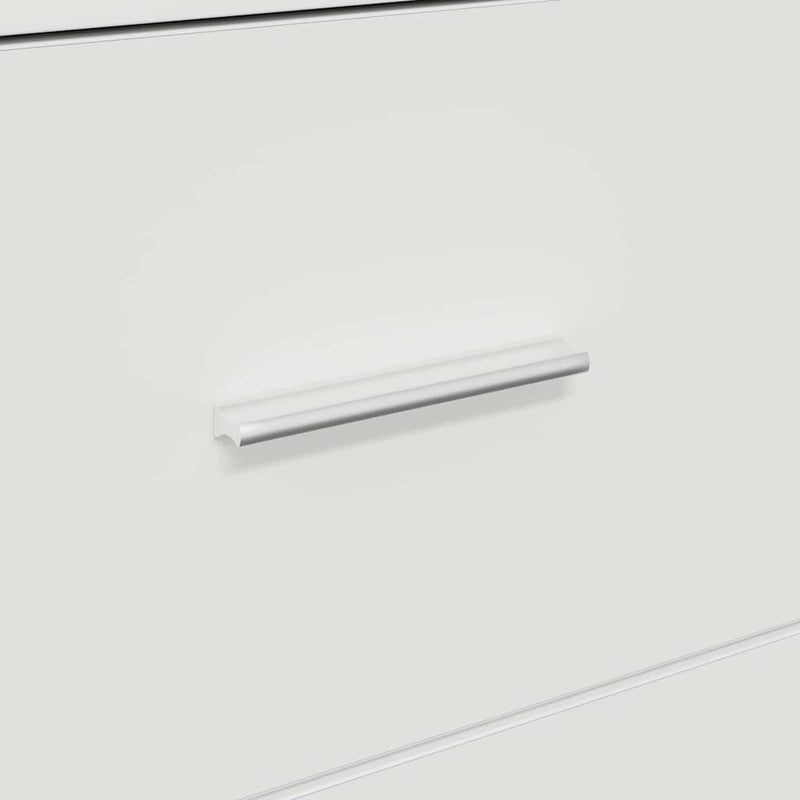 vidaXL Oldalszekrény fiókkal Fehér 38 x 34,5 x 75 cm Faanyag