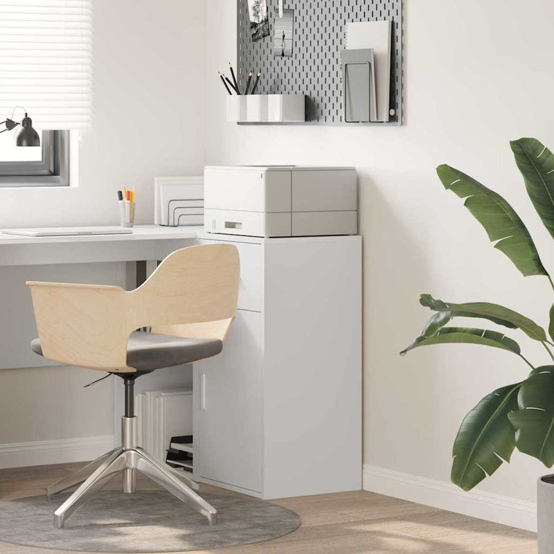 vidaXL Oldalszekrény fiókkal Fehér 38 x 34,5 x 75 cm Faanyag