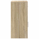 vidaXL Oldalszekrény fiókkal sonoma tölgy 38 x 34,5 x 75 cm Faanyag