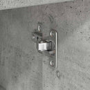 vidaXL Oldalszekrény fiókkal Beton szürke 38 x 34,5 x 75 cm Faanyag