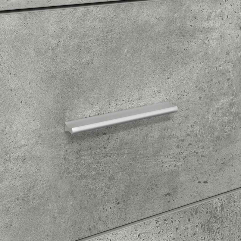 vidaXL Oldalszekrény fiókkal Beton szürke 38 x 34,5 x 75 cm Faanyag