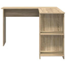 vidaXL Sarokíróasztal Sonoma tölgy 140 x 113,5 x 75 cm Faanyag