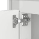 vidaXL Éjjeliszekrény tartalmaz Fehér 44 x 34.5 x 45 cm Faanyag