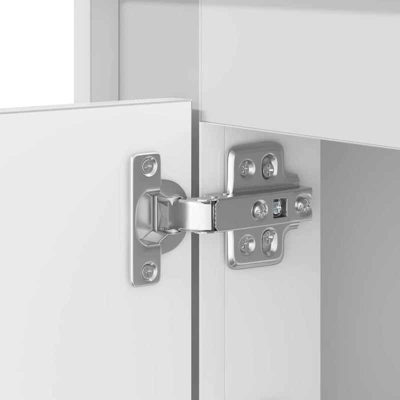 vidaXL Éjjeliszekrény tartalmaz Fehér 44 x 34.5 x 45 cm Faanyag