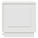 vidaXL Éjjeliszekrény tartalmaz Fehér 44 x 34.5 x 45 cm Faanyag