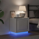 vidaXL Éjjeliszekrény tartalmaz 2 pcs Fehér 44 x 34.5 x 45 cm Faanyag