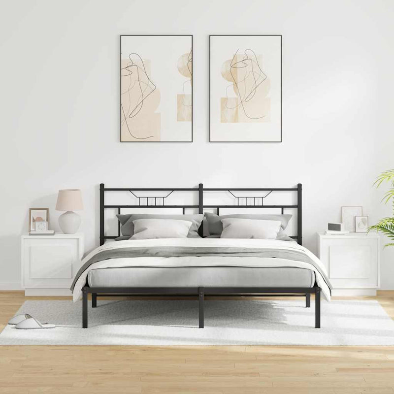 vidaXL Éjjeliszekrény tartalmaz 2 pcs Fehér 44 x 34.5 x 45 cm Faanyag