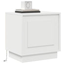 vidaXL Éjjeliszekrény tartalmaz 2 pcs Fehér 44 x 34.5 x 45 cm Faanyag