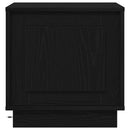 vidaXL Éjjeliszekrény tartalmaz 2 pcs Fekete 44 x 34.5 x 45 cm Faanyag