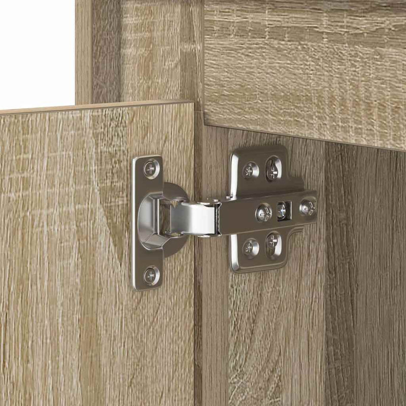 vidaXL Éjjeliszekrény tartalmaz sonoma tölgy 44 x 34.5 x 45 cm Faanyag