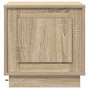 vidaXL Éjjeliszekrény Sonoma tölgy 44 x 34,5 x 45 cm Faanyag