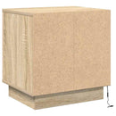 vidaXL Éjjeliszekrény 2 pcs Sonoma tölgy 44 x 34,5 x 45 cm Faanyag
