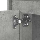 vidaXL Éjjeliszekrény tartalmaz Beton szürke 44 x 34.5 x 45 cm Faanyag