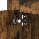 vidaXL Éjjeliszekrény Füstölt tölgy 44 x 34.5 x 45 cm Faanyag