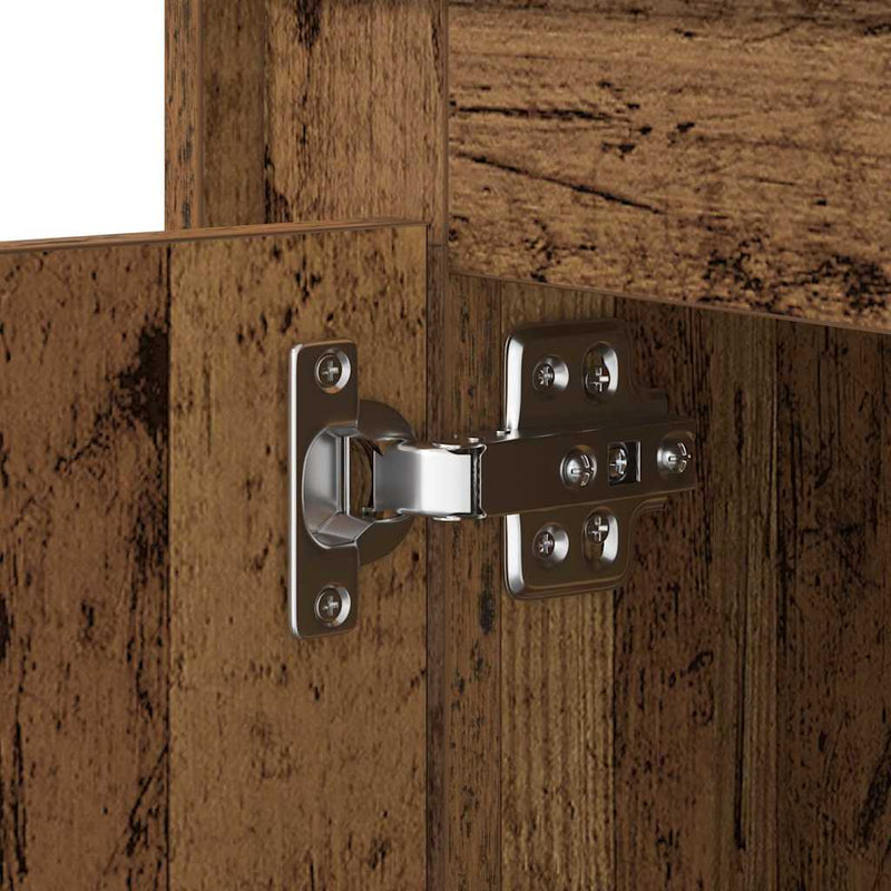 vidaXL Éjjeliszekrény tartalmaz Régi fa 44 x 34.5 x 45 cm Faanyag