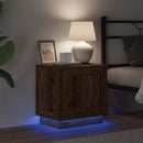 vidaXL Éjjeliszekrény 2 pcs Régi fa 44 x 34.5 x 45 cm Faanyag