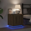 vidaXL Éjjeliszekrény 2 pcs kézműves tölgy 44 x 34.5 x 45 cm Faanyag