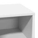 vidaXL Éjjeliszekrény fiókkal Fehér 50 x 34.5 x 50 cm Faanyag