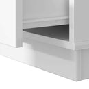vidaXL Éjjeliszekrény fiókkal Fehér 50 x 34,5 x 50 cm Faanyag