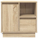 vidaXL Éjjeliszekrény fiókkal Sonoma tölgy 50 x 34,5 x 50 cm Faanyag