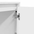 vidaXL Éjjeliszekrény tartalmaz Fehér 39 x 34,5 x 50 cm Faanyag