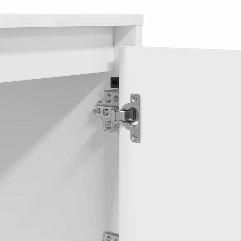 vidaXL Éjjeliszekrény tartalmaz Fehér 39 x 34,5 x 50 cm Faanyag