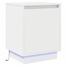 vidaXL Éjjeliszekrény tartalmaz 2 pcs Fehér 39 x 34,5 x 50 cm Faanyag