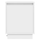 vidaXL Éjjeliszekrény 2 pcs Fehér 39 x 34,5 x 50 cm Faanyag