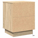 vidaXL Éjjeliszekrény tartalmaz sonoma tölgy 39 x 34,5 x 50 cm Faanyag