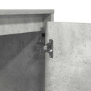 vidaXL Éjjeliszekrény tartalmaz Beton szürke 39 x 34,5 x 50 cm Faanyag