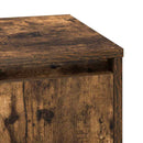 vidaXL Éjjeliszekrény Füstölt tölgy 39 x 34,5 x 50 cm Faanyag