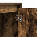 vidaXL Éjjeliszekrény Füstölt tölgy 39 x 34,5 x 50 cm Faanyag