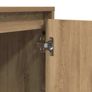 vidaXL Éjjeliszekrény kézműves tölgy 39 x 34,5 x 50 cm Faanyag