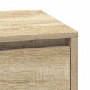 vidaXL Éjjeliszekrény 2 pcs Sonoma tölgy 39 x 34,5 x 50 cm Faanyag