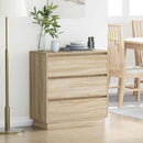vidaXL Éjjeliszekrény fiókkal Sonoma tölgy 71 x 34,5 x 75 cm Faanyag