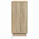 vidaXL Éjjeliszekrény fiókkal Sonoma tölgy 71 x 34,5 x 75 cm Faanyag