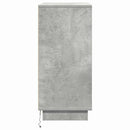 vidaXL Éjjeliszekrény fiókkal Beton Szürke 71 x 34,5 x 75 cm Faanyag