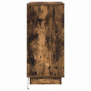 vidaXL Éjjeliszekrény fiókkal Füstölt tölgy 71 x 34,5 x 75 cm Faanyag