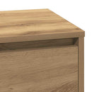 vidaXL Éjjeliszekrény fiókkal Artisan tölgy 71 x 34,5 x 75 cm Faanyag