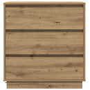 vidaXL Éjjeliszekrény fiókkal Artisan tölgy 71 x 34,5 x 75 cm Faanyag
