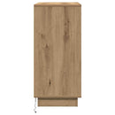 vidaXL Éjjeliszekrény fiókkal Artisan tölgy 71 x 34,5 x 75 cm Faanyag