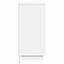 vidaXL LED-es Bútor Fehér 71 x 34.5 x 75 cm Faanyag