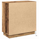 vidaXL LED-es Bútor Öreg fa 71 x 34.5 x 75 cm Faanyag