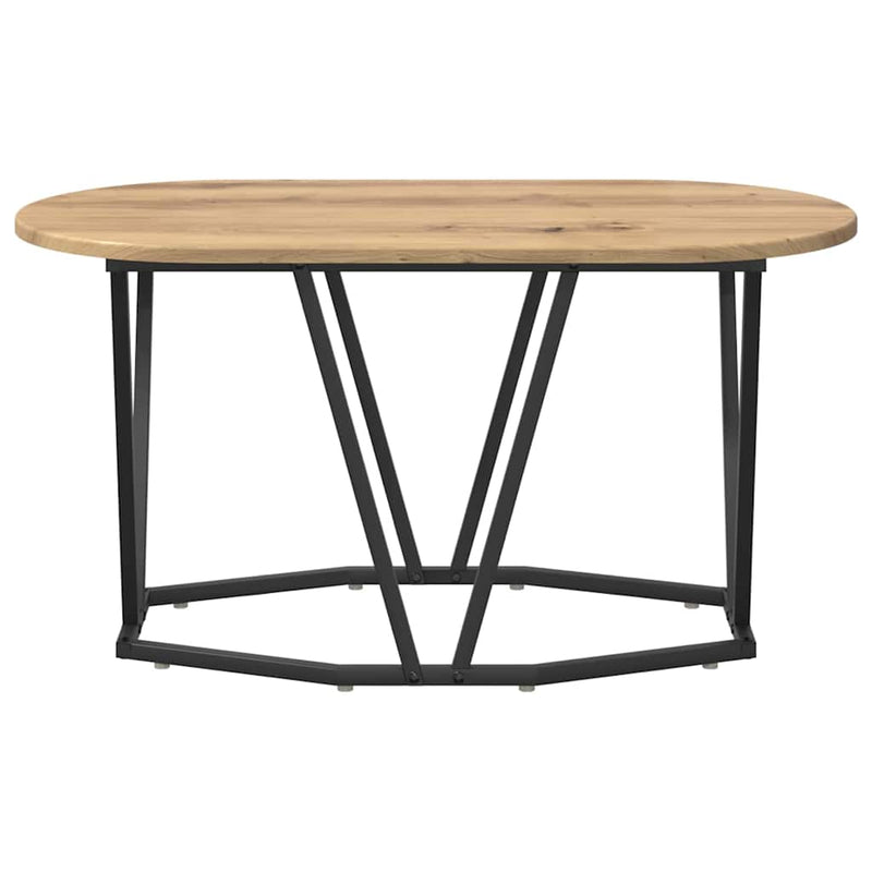 vidaXL Dohányzóasztal Artisan tölgy 80 x 40 x 40.5 cm