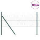 vidaXL Talajra rögzíthető hegesztett drótkerítés 100 x 0,4 m (Sz x M)